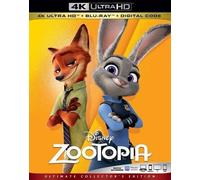 Zootopia [Ultra Hd] With Blu-Ray, 4k Mastering, Dolby, Dubbed, Subtitled, 2 P