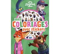 ZOOTOPIE 2 - Mes coloriages avec stickers - Disney - Collectif - Hachette Disney - broché - Document jeunesse