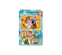 Zootopie 2 - Puzzle enfant 2 x 48 pieces Retour a Zootropolis pour Judy et Nick - Animaux policiers - Set nouveaute + carte
