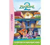 Zootopie 2, Tome 03 - Le mystère du pique-nique perdu - Walt Disney Company - Bb Rose Verte - Poche - Roman cadet