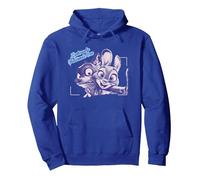 Zootopie Welcomes You Sweat à Capuche, Unisexe pour adultes, Bleu Royal, L