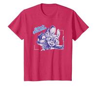 Zootopie Welcomes You T-Shirt, Enfant, Rouge Chiné, 4 ans