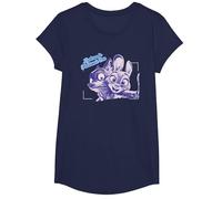 Zootopie Welcomes You T-Shirt, Fille, Bleu Marine, L