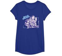 Zootopie Welcomes You T-Shirt, Fille, Bleu Royal, L
