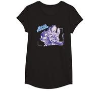 Zootopie Welcomes You T-Shirt, Fille, Noir, L