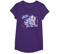 Zootopie Welcomes You T-Shirt, Fille, Violet, L