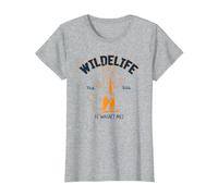 Zootopie Wildelife T-Shirt, Femme, Gris Chiné, L
