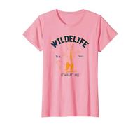 Zootopie Wildelife T-Shirt, Femme, Rose, L