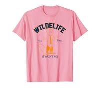 Zootopie Wildelife T-Shirt, Homme, Rose, L