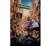 Zootropolis Maxi Poster, Multicolore