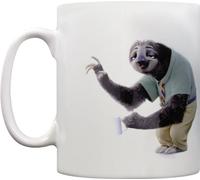 Zootropolis - Tasse à café "You Want It When ?" PM2774 (Taille unique) (Blanc/Vert/Noir)