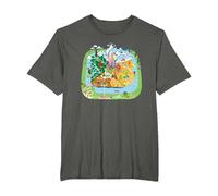 Zootropolis The City T-Shirt, Homme Grandes tailles, Asphalte, 2X Tall
