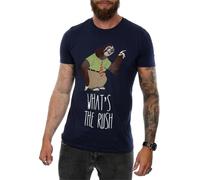 Zootropolis - "What's The Rush" T-shirt pour homme BI987 (XL) (Bleu marine)