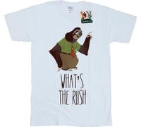 Zootropolis - "What's The Rush" T-shirt pour homme BI987 (XXL) (Blanc)
