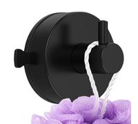 ZOOWMRALK Étagère de douche, panier, crochet for serviette, peignoir - Support en acier inoxydable | Amovible, cintre porte, support salle bain