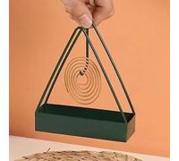 ZOOWMRALK Poêle d'aromathérapie, brûleur d'encens, Porte-bobines à la citronnelle | Brûleur serpentin Suspendu(Green)