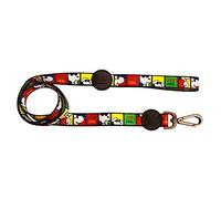 ZOOZ PETS Snoopy Laisse pour chien - Official Peanuts Licensee | 10 superbes designs | Super solide, sans danger pour les grands chiens, chiens moyens, petits chiens et laisse pour chiots |