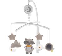 Zopa Music Mobile Raccoon manège pour lit de bébé avec mélodie 1 pcs