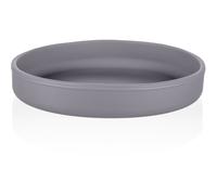 Zopa Silicone Plate assiette 6 m+ Dove Grey 1 pcs
