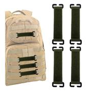 Zopoee Bandes Tactiques Mo-lle, Lot De 4 Bandes De Patch Souples Patchs Mo-lle Attachement, Support Patchs, Panneau De Pat-chs Avec Boucle Pour Sacs À Dos Tactiques