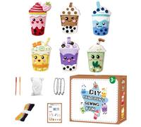 Zopoee Loisirs Créatifs,Fabriquer un Charme pour Sac à Dos Thé au Lait | Activités de pour,Pour l'Apprentissage le Jeu les Projets Artistiques l'École à la Maison les