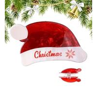 Zopoee Pince à cheveux mignonne pour chapeau de Noël, bonnet de Noël, pince à cheveux, bonnet de Saint-Nicolas, pince à cheveux, queue de poney, pinces à cheveux, belles pinces à cheveux de Noël