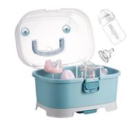 Zopoee Porte-biberon, Boîte De Rangement En Bouteille Pour Tout-petits Avec Couvertures Amovibles, Organisateurs Bouteilles Bébé À Preuve Poussière, Les Portable Le Lait Infirmière