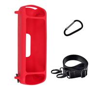 ZOPRORE - étui en Silicone pour Anker Soundcore Motion + haut-parleur Bluetooth,pochette de transport en caoutchouc étanche avec mousqueton à sangle - Type Red