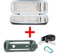 ZOPRORE-Sacs de voyage élaborées pour l'extérieur,boîte de rangement,étui en silicone souple pour JBL Flip 6,haut-parleur Bluetooth,étui JBL Flip6 - Type Army green