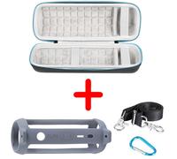 ZOPRORE-Sacs de voyage élaborées pour l'extérieur,boîte de rangement,étui en silicone souple pour JBL Flip 6,haut-parleur Bluetooth,étui JBL Flip6 - Type Gray