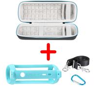 ZOPRORE-Sacs de voyage élaborées pour l'extérieur,boîte de rangement,étui en silicone souple pour JBL Flip 6,haut-parleur Bluetooth,étui JBL Flip6 - Type Green