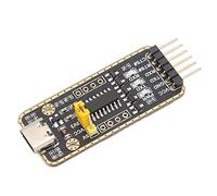 Zopsc Câble convertisseur USB vers UART TTL Interface de type C pour puce CH343G Protection contre les surtensions Module convertisseur série 6PN pour le débogage et la programmation