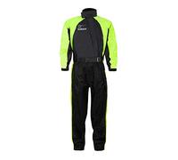 Zorax haute visibilité jaune/noir S hommes imperméable coupe-vent moto combinaison de pluie imperméable sac de transport bandes réfléchissantes