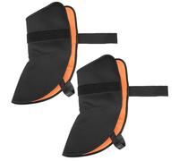 ZoraYorce 1 paire de protections de cheville coupe-vent pour moto, sports d'hiver, ski de plein air, couvre-jambes chauds pour homme et femme