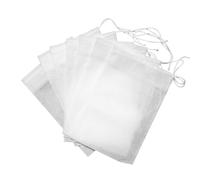 ZoraYorce 100 sachets de thé jetables avec cordon de serrage, tissu non tissé, sachets pour infuseur à thé vide, accessoires de cuisine