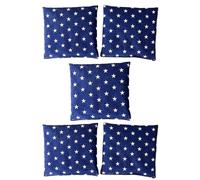 ZoraYorce 5 pièces Sacs Cornhole imperméable à l'eau | Toile à double couture avec fourre-tout pour les activités sportives en plein air et le divertissement des parents