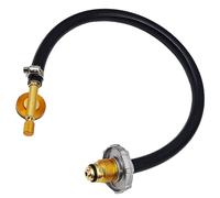 ZoraYorce Adaptateur de charge de gaz propane à cylindre plat, adaptateur universel de coupleur de gaz pour l'Amérique du Nord, accessoires de cuisinière à gaz de camping