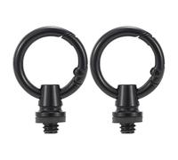 ZoraYorce Anneau de suspension de lumière de camping avec grande ouverture, crochet de fixation de lampe de camping, filetage 1/4", anneau de suspension pour lanterne d'extérieur pour tente en plein