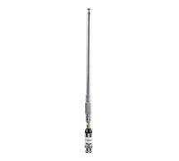 ZoraYorce Antenne télescopique 76-108 MHz - Récepteur d'antenne extensible avec connecteur BNC - Antenne télescopique FM pour radio FM