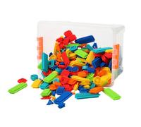 ZoraYorce Blocs de construction mains pour entraînement du cerveau - Jouets | Ensemble de briques amusantes en forme de poils, blocs de construction Montessori, jouets pour cultiver la créativité et