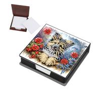 ZoraYorce Boîte de 160 feuilles de papier cartonné pour adultes - Motif chien - Peinture diamant