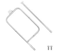ZoraYorce Brûleur à gaz en acier inoxydable de type P et droit pour barbecue Weber Q300/Q320/Q3000/Q3200