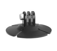 ZoraYorce Caméra d'action, kit de montage flexible, base de casque avec adaptateur de vis 1/4, support de base de casque flexible autocollant pour casque GoPro/Insta360