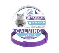 ZoraYorce Collier TPR réglable pour chat - 38 cm - Soulage le stress et l'anxiété - Apaise les chats - Imperméable