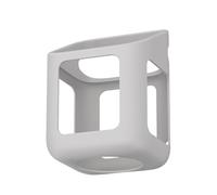 ZoraYorce Coque Portable avec Poignée Facile à Porter, Housse de Protection Souple en Silicone Anti-rayure pour Tonies Toniebox 2 Lecteur Audio (Gris)