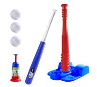 ZoraYorce Ensemble de thé de baseball avec lancement et servage, outil d'entraînement interactif pour sports de sport, hauteur réglable, pour bataille intérieure et extérieure