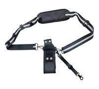 ZoraYorce Étui de protection sans fil anti-vibration, ceinture de pompier et support avec bandes réfléchissantes 3M pour ambulanciers de pompiers