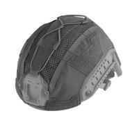 ZoraYorce Housse de casque d'entraînement haute pour WOSPORT Fast SF avec câble élastique (gris clair)