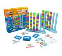 ZoraYorce Jeu de puzzle pour enfants - Jeu d'empilage rapide des couleurs