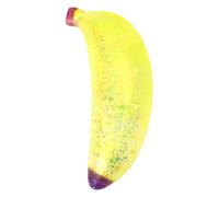 ZoraYorce Jouet de banane pailleté (jaune)